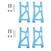 VGVCTX 4Pcs Metal Front and Rear Suspension Arm for Remo Hobby Smax 1621 1625 1631 1635 1651 1655 1/16 RC Car Upgrade Parts ( Color : Blue ) view 1