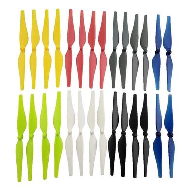 VGVCTX 28pcs RC Quadcopter Drone Propellers Blade Accessories for Tello RC Quadcopter Drone Four Axis Aircraft ( Color : Seven Colors )