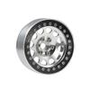 2.2" Beadlock Wheel Rim Hub for Axial SCX10 D90 Wraith Traxxas TRX4 1/10 RC Crawler Car Wheels Tires Upgrade Accessories ( Color : Black Silver 1PCS ) view 1