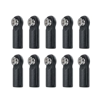 VGVCTX M4 Ball Head Buckle Linkage Pull Rod Tie Rod End Ball Head Connector for 1/10 RC Crawler SCX10 RC Model Toy Parts ( Color : A 10PCS )