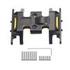 Axle Housing Servo Stand Transmission Mount Case Chassis Links Steering Cup for 1/24 Crawler Car Axial Scx24 90081 4wd Axi00004 (Color : Red) view 2