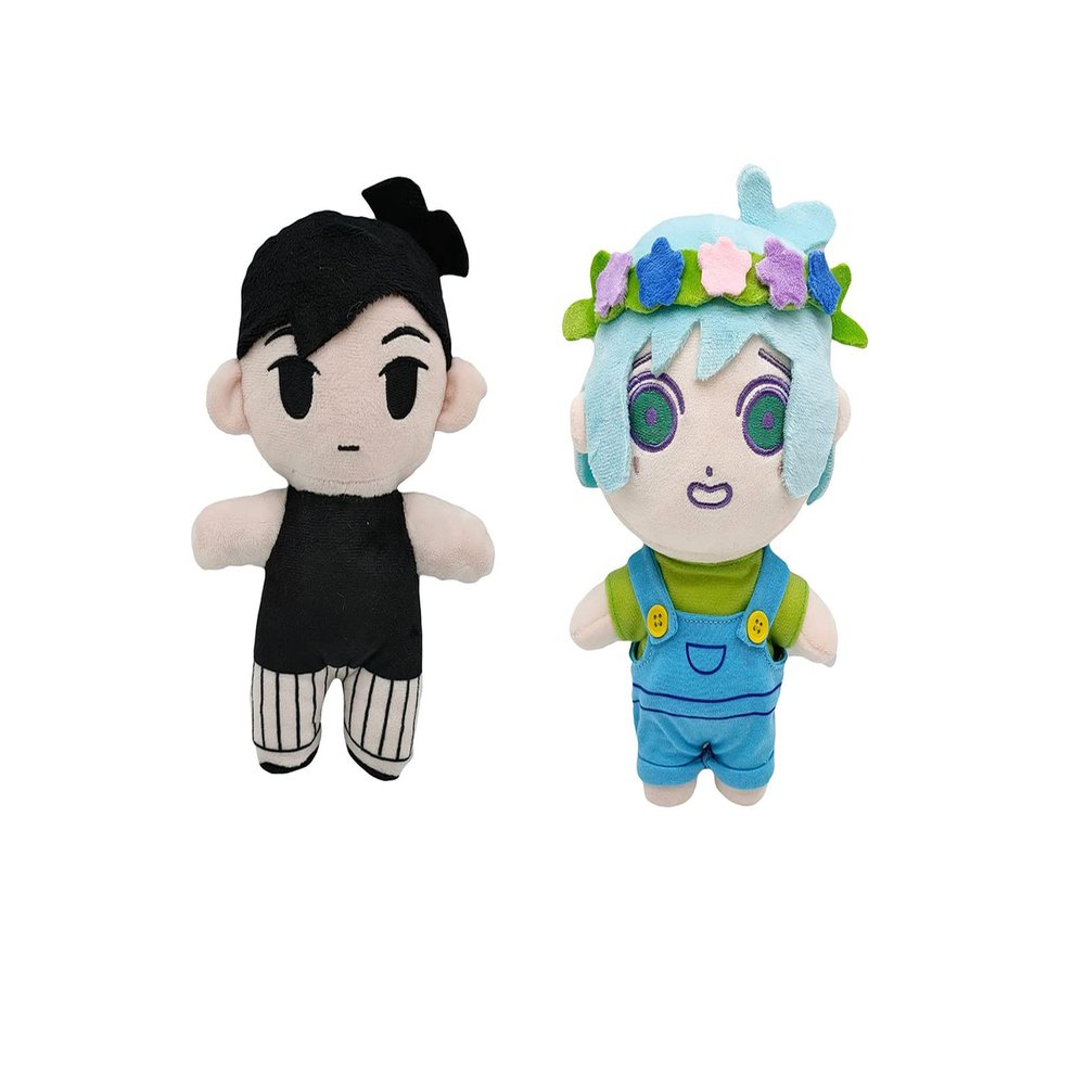 2PCS 8.26 in Cute Stuffed Pillow Cartoon Prop Game Figure Plush Toy
