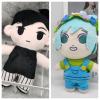 2PCS 8.26 in Cute Stuffed Pillow Cartoon Prop Game Figure Plush Toy view 3