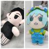 2PCS 8.26 in Cute Stuffed Pillow Cartoon Prop Game Figure Plush Toy view 4