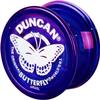 Duncan Toys Butterfly Yo-Yo, Beginner Yo-Yo with String, Steel Axle and Plastic Body, Purple (3124BU-ECHAP) view 1
