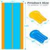 Sloosh Double Lane Water Slide,25ft x 6ft Heavy Duty Water Slip Lawn Slide with Sprinkler and 2 Inflatable Boards for Adult Kids Party Summer Yard Outdoor Play Activities view 4