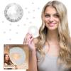 blinger Shimmer Crystal Refill Pack  as seen on Shark Tank | 5 Discs  75 Precision-Cut Glass Crystals | Hair-Safe Accessories | Styling Tool not included | Crystal 3 mm view 1