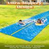 Sloosh Huge Water Slide, 30ft x 6ft Heavy Duty Lawn Water Slip with Built-in Sprinkler Slide and 2 Slip Inflatable Boards for Kids Adults Party Summer Yard Lawn Outdoor Play Activities view 4