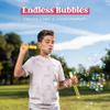 JOYIN 14.6" Big Bubble Wand Set(18 Pack 9 Colour) with Concentrated Solution Refills, Giant Bubble Wands Toy for Kids Birthday Summer Toy Party Favors, Outdoor Activity Bathroom Bath Toys view 2