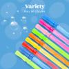 JOYIN 14.6" Big Bubble Wand Set(18 Pack 9 Colour) with Concentrated Solution Refills, Giant Bubble Wands Toy for Kids Birthday Summer Toy Party Favors, Outdoor Activity Bathroom Bath Toys view 3
