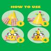JOYIN 12 Sets Party Hats for Kids Birthday Party Games Craft Activities, Cute Animal Theme Birthday Hats Activity Kits with Stickers for Kids Holiday Theme Party Favors Easter Decoration view 3