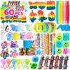 JOYIN 60 Pcs Party Favors for Kids, Fidget Toys Pack, Sensory Toy, Goodie Bags Fillers for Kids Birthday Party, Prizes in Bulk for School, Pinata Stuffers, Classroom Prizes, Treasure Box Toys Autism view 1