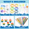 JOYIN 60 Pcs Party Favors for Kids, Fidget Toys Pack, Sensory Toy, Goodie Bags Fillers for Kids Birthday Party, Prizes in Bulk for School, Pinata Stuffers, Classroom Prizes, Treasure Box Toys Autism view 2