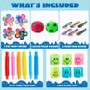 JOYIN 60 Pcs Party Favors for Kids, Fidget Toys Pack, Sensory Toy, Goodie Bags Fillers for Kids Birthday Party, Prizes in Bulk for School, Pinata Stuffers, Classroom Prizes, Treasure Box Toys Autism view 3