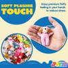 JOYIN 24 Pcs Mini Animal Plush Toys (24 Units 3" Each), Stuffed Animal Bulk for Kids Birthday Party Favors, Presents, Pinata Fillers, Goodie Bag Fillers, School Prizes, Valentines Goodie Bags view 4