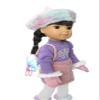 American Girl 14.5-inch Gwynn Doll Accessories with Beret and Backpack, For Ages 4+ view 4