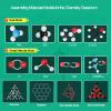 EXBEPE Organic Chemistry Molecular Model Kit 206pc Middle,High School Supplies, Educational Science Set Gift for Student to Learn Structure and Reactions view 3