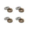 VGVCTX 4Set 3MM 4MM 5MM Hard Flexible Shaft Lubricated Bearings Flat Ball Axletree Protective for Remote Electric Control Boat Model ( Color : 3mm ) view 1