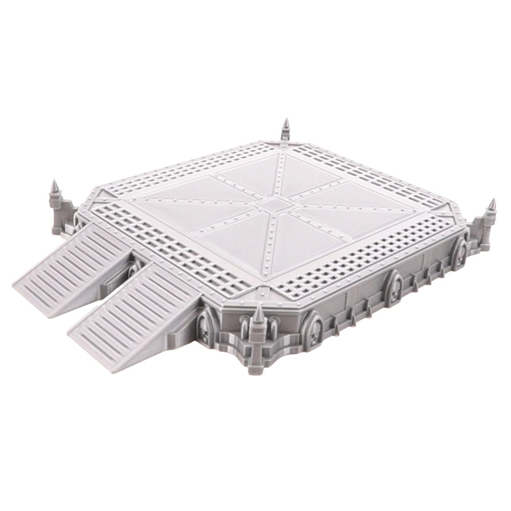 Tabletop Terrain Landing Pad by War Scenery for Wargames and RPGs 28mm 32mm Miniatures