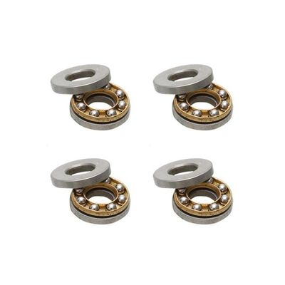 VGVCTX 4Set 3MM 4MM 5MM Hard Flexible Shaft Lubricated Bearings Flat Ball Axletree Protective for Remote Electric Control Boat Model (Color : 4mm)