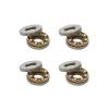 VGVCTX 4Set 3MM 4MM 5MM Hard Flexible Shaft Lubricated Bearings Flat Ball Axletree Protective for Remote Electric Control Boat Model (Color : 4mm) view 1