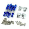 VGVCTX Metal Adjustable Shock Absorbers + Shock Mount for WPL C14 C24 MN D90 D91 D99S RC Car Modification Parts (Color : Green) view 4