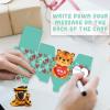 ATFUNSHOP Valentines Day Gifts for Kids 30 Pack with Animal Plush Toys Gift Card in Bulk Exchange for Girls Boys Class Classroom view 4