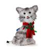 20" Christmas LED Kitty Indoor Outdoor Holiday Light Up Plush Cat 45 Lights view 4