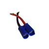 JFtech 2pcs EC5 Battery Charging Cable Male EC5 to 4.0mm Banana Bullet Plug Connector 10cm 12AWG Wire Charger Cable Adapter for RC Vehicle Lipo Charger view 3