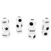 Ahoper Right Left Center Dice Only 12 Dices Prime Dice Game six Sided 16mm Standard Size, Easy to Grip view 4