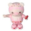 LBEC Dancing Pig Music Toy, Soft Lighting Early Education Rounded Corner Adorable Electronic Dancing Pig Clear Sound Safe Play for Home Use (Pink) view 1