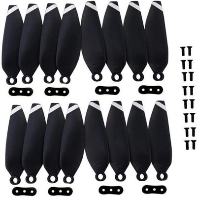 Accessories 16PCS Propeller for HS175D X500pro X650 Ruko F11 MINI Bwine F7 MINI Aerial Photography Folding Quadcopter, Spare Parts for RC Drone Blades