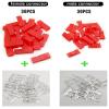HOPLEX 60Sets JST Servo Connector Kits Plug Male/Female Crimp Pin Cable Kit Compatible JST SYP Futaba servo Wire Extension Cable for RC Car Hitec Spektrum Model Airplanes view 3