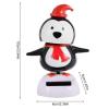 Solar Dancing Santa Claus - Shaking Doll Dancing Toys, Theme Car Dashboard Doll Ornament, Dancing Penguin Figurine Toy for Car Interior Home Desk Decorations view 2