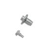 Palumma 2 Sets FCX24 gear set, metal gear parts upgrade parts bridge teeth steel teeth Set for FMS 1/24 FCX24 RC Crawler Car Upgrade Parts (Silver) view 2