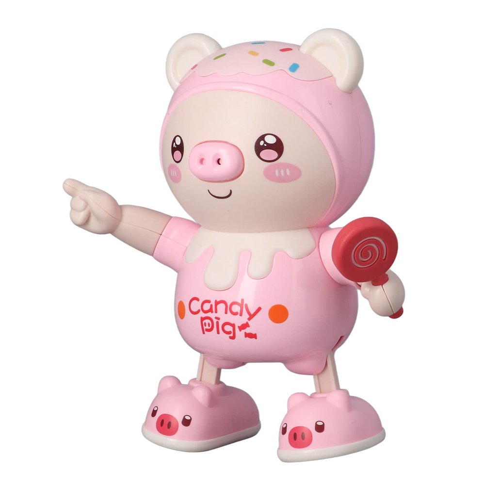 TOPINCN Dancing Pig Electronic Toys Play Dancing Pig Interactive Toys Cool Light Clear Sound Home Entertainment ()