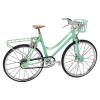 Metal Bike Model, Desktop Mini Finger Bike Figurines Toy Miniature Retro Mini Model Bike Christmas Ornaments Family and Friend 7.68 x 4.72inch view 1