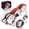 BAZADER RC Car with LED Lights - Remote Control Car Snakes 360 Roll Toy, Birthday for Kids Age 7 8 9 10 11+ Year Old, 2 Batteries 60+min, Indoor/Outdoor Toy for 6-12 yr Teen Boys view 1