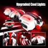 BAZADER RC Car with LED Lights - Remote Control Car Snakes 360 Roll Toy, Birthday for Kids Age 7 8 9 10 11+ Year Old, 2 Batteries 60+min, Indoor/Outdoor Toy for 6-12 yr Teen Boys view 3