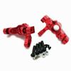 for Losi Rock Rey LOS234013 Aluminum Red Front Knuckle Arms Steering Spindle view 3