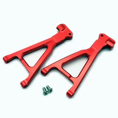 Aluminum Front Lower Suspension Arm 7131 Red for 1/16 Traxxas Mini E-REVO Summit