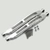 for Axial 1/10 RBX10 Ryft AXI234023 Aluminum Rear Trailing Arm Silver view 2