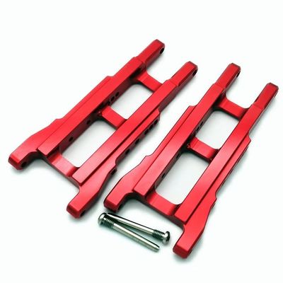 for Traxxas Slash 4x4 Rustler Stampede XO-1 3655X Red Aluminum Front or Rear Suspension Arms