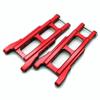 for Traxxas Slash 4x4 Rustler Stampede XO-1 3655X Red Aluminum Front or Rear Suspension Arms view 2