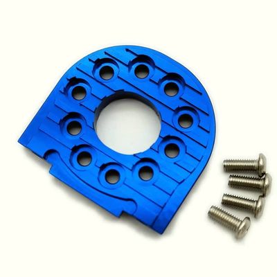 for Tamiya TT02 D9 Aluminum Adjustable Motor Mount 16T-25T Blue