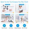 FATI Car Seat Toys for Babies 0-6 Months, Black and White High Contrast Baby Spiral Carseat Toy for Infant 0-3, 3-6 Newborn, Stroller Toys for 0 3 6 9 12 Months Baby Ideal Gift view 3