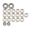 20Pcs Steel Ball Bearing Set for Axial SCX24 90081 AXI00001 AXI00002 1/24 RC Crawler Car Spare Parts Accessories (Color : Silver) view 1