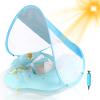 Baby Pool Float with Canopy,Infant Swim Float Pool Float with Safety Seat,Baby Swimming Float Water Float & Floatie Toddler Floats for Pool 12-36 Months with UPF50+ Sun Canopy Balance Ball(L) view 1