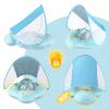 Baby Pool Float with Canopy,Infant Swim Float Pool Float with Safety Seat,Baby Swimming Float Water Float & Floatie Toddler Floats for Pool 12-36 Months with UPF50+ Sun Canopy Balance Ball(L) view 2