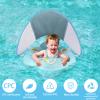 Baby Pool Float with Canopy,Infant Swim Float Pool Float with Safety Seat,Baby Swimming Float Water Float & Floatie Toddler Floats for Pool 12-36 Months with UPF50+ Sun Canopy Balance Ball(L) view 3